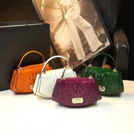 Women's Elegant Crossbody Bag - Convertible Shoulder Purse Clutch with Golden-Tone Hardware, Available in Orange/White/Purple/Green/Black - Sophisticated Everyday & Formal Events Handbag for Women, Versatile Accessory, Chic Design, Premium Hardware, Stylish Tote, Fashion Lovers