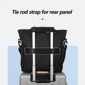 Women's Large Capacity Convertible Backpack - Stylish Multi-Compartment Travel Backpack with Detachable Crossbody/Handheld Bag, Adjustable Padded Shoulder Straps