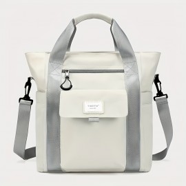 Women's Large Capacity Convertible Backpack - Stylish Multi-Compartment Travel Backpack with Detachable Crossbody/Handheld Bag, Adjustable Padded Shoulder Straps