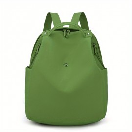 Women's Fashion Backpack Oxford Fabric Multi Pocket Stylish Casual Daypack Lightweight Travel Bag for Women